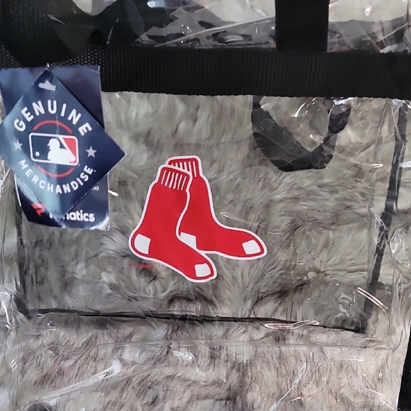 Clear Tote Bag with Red Sox Logo-NWT - Picture 6 of 9